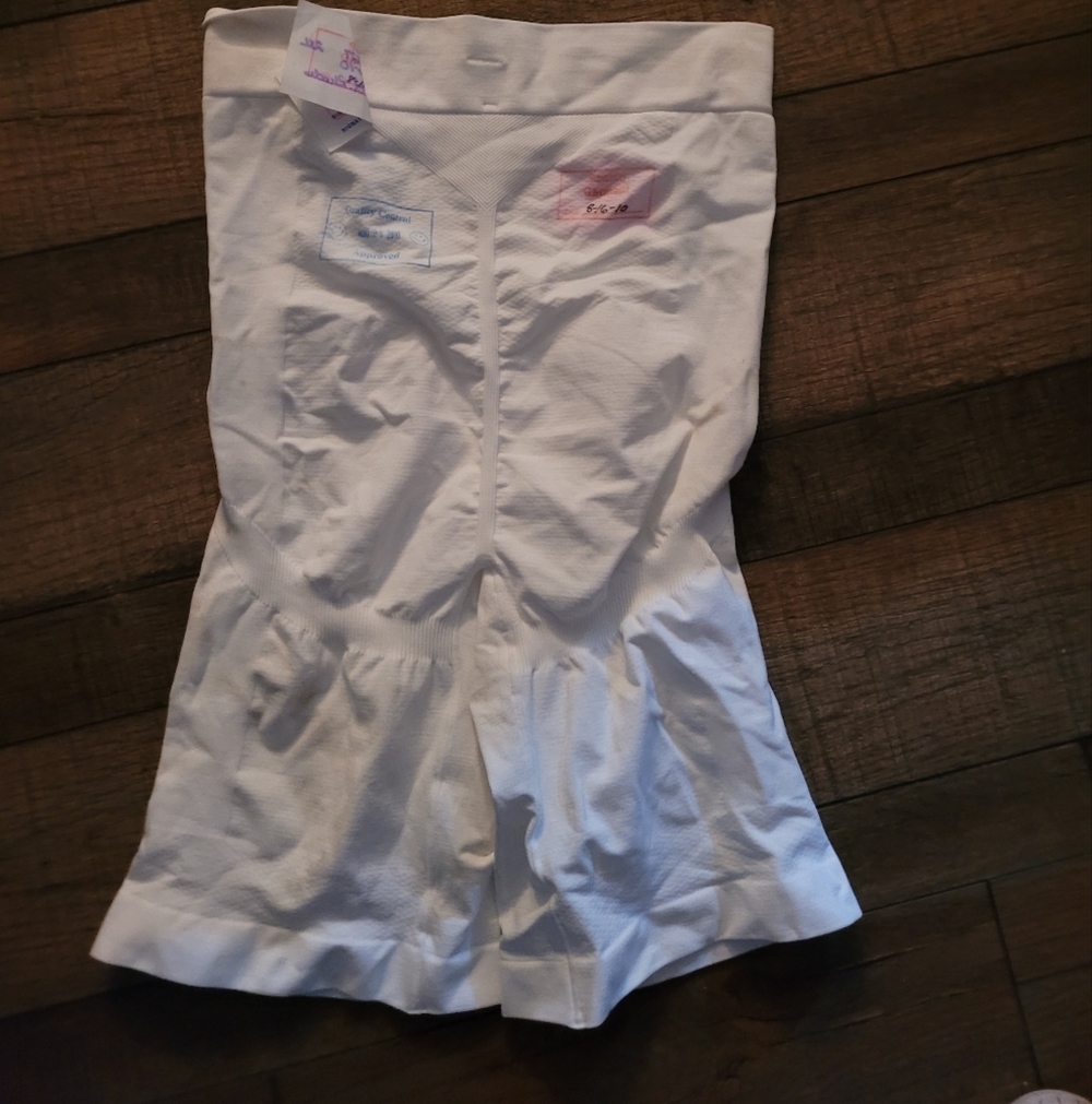 White  Shapewear  Sample 2xl